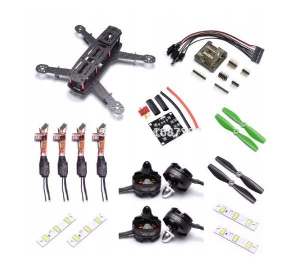 ZESTAW DO BUDOWY DRONA ZMR250 fpv z kontrolerem