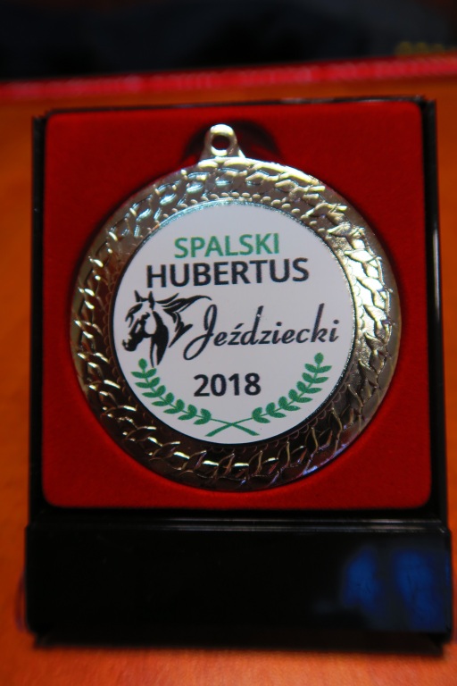 Pamiątkowy medal "Hubertus Spalski 2018"