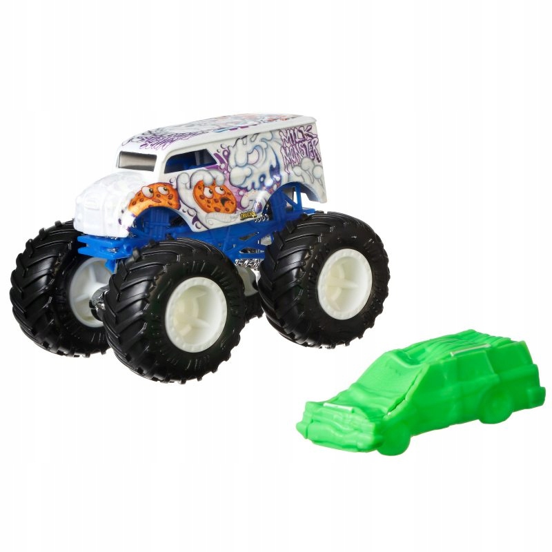 Hot Wheels Monster Trucks Metalowy Milk Monster 9405923013