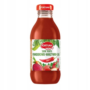 Fortuna ww+ pomidorowo-warzywny plus chili sok 100