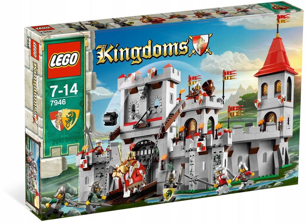 LEGO 7946 KINGDOMS ZAMEK KRÓLA RYCERZE