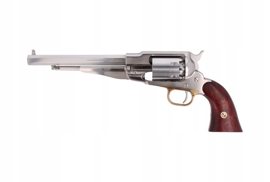 Rewolwer Pietta 1858 Remington, Inox Sheriff .44, lufa 8" Orzech (RGS44)