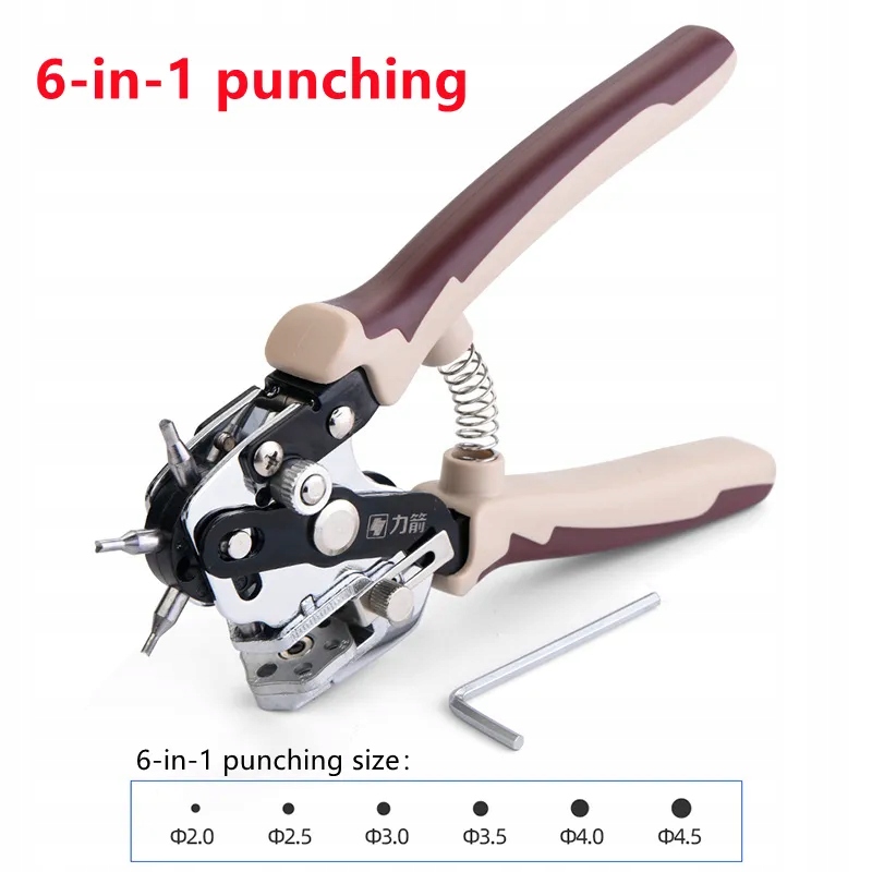 Leather Belt Hole Punch Plier Hole Puncher Leather Crafting Sewing Machine