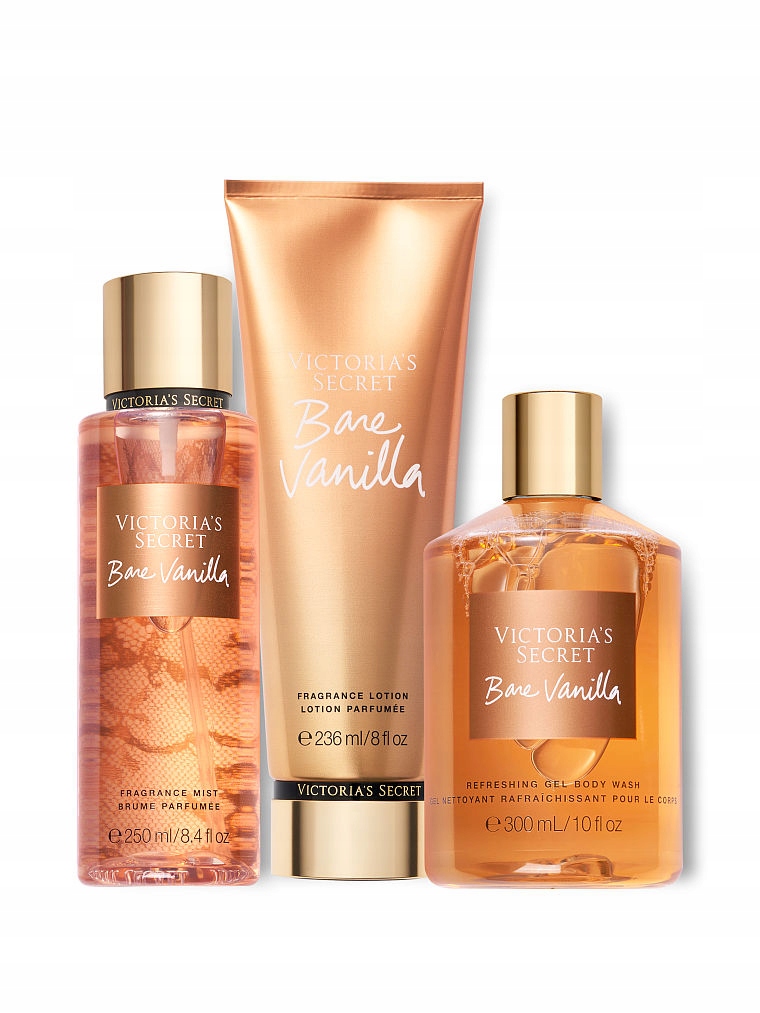 Victoria's Secret Bare Vanilla セット Victoria Secret Bare Vanilla - Zestaw - Prezent
