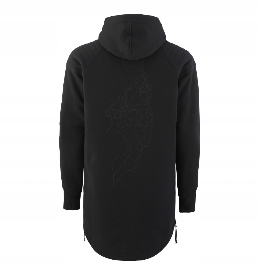 Bluza Majesty Wolfshood XL black - wyprzedaż