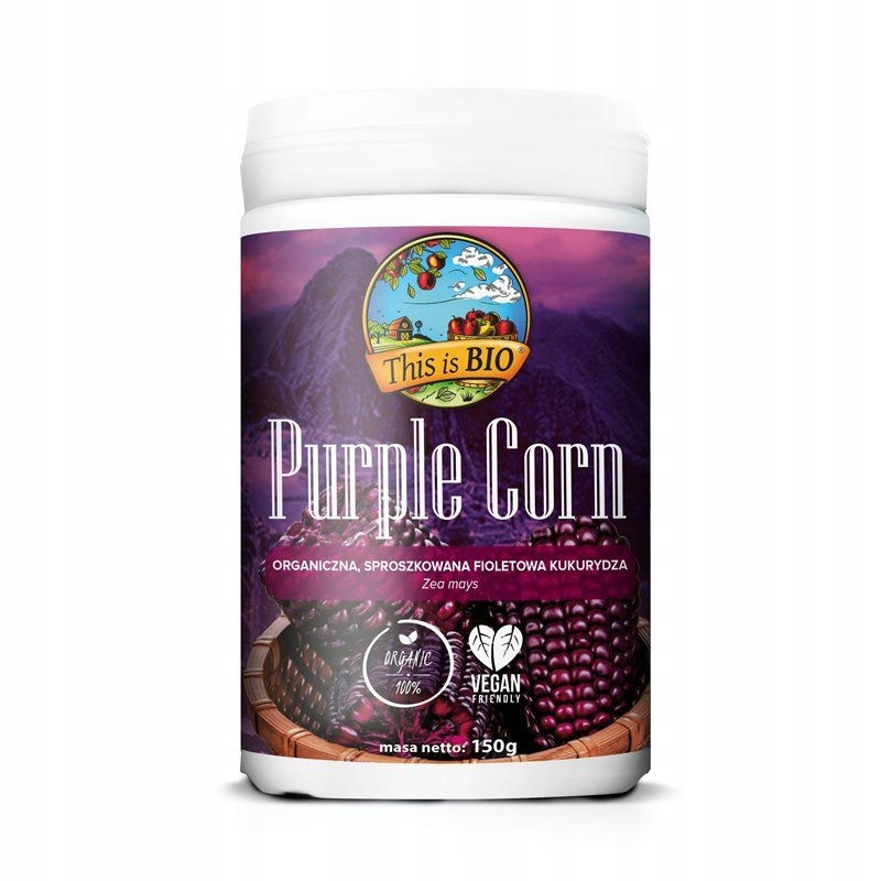 PURPLE CORN 100% ORGANIC - 150g - This is BIO