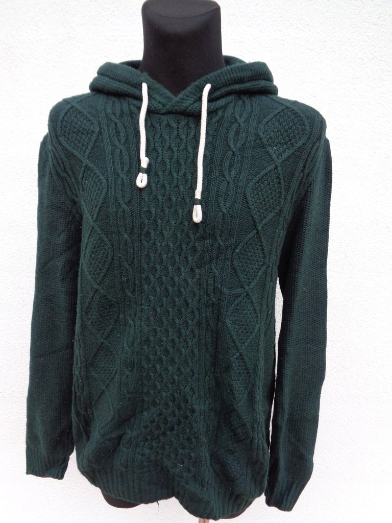 L/XL H&M SWETER MĘSKI Z KAPTUREM BAWEŁNIANY