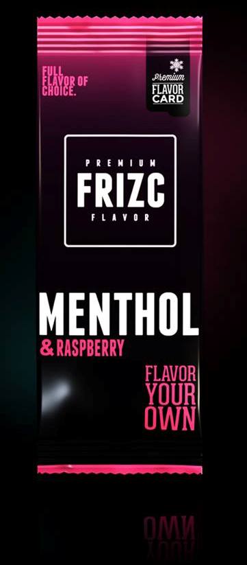 Karta do tytoniu papierosów menthol raspberry