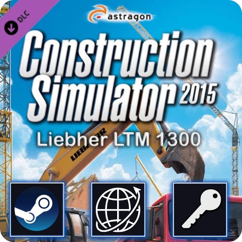 Construction Simulator 2015 - Liebherr LTM 1300 6.2 DLC (PC) Steam Klucz Gl