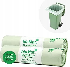 K9507 bioMat 240 l kompostowalne i neutralne dla środowiska