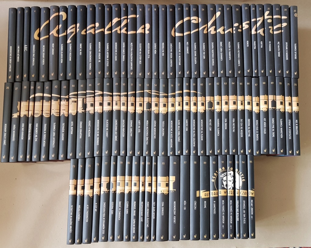 Agatha Christie: Kolekcja kryminałów T 1-95