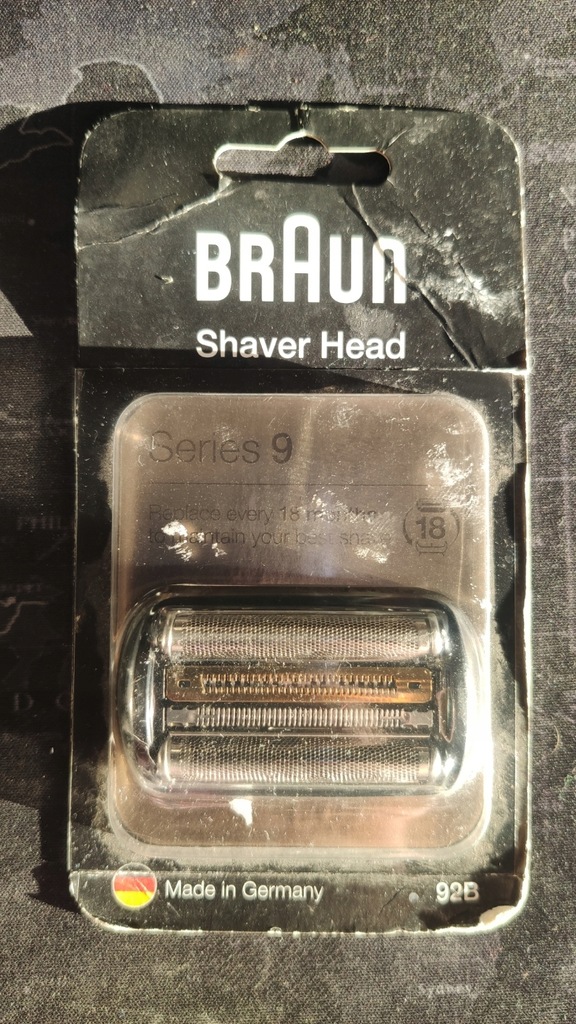 Braun 92B 92S 92M - ostrza folia Braun Series 9 - 13602332153 ...