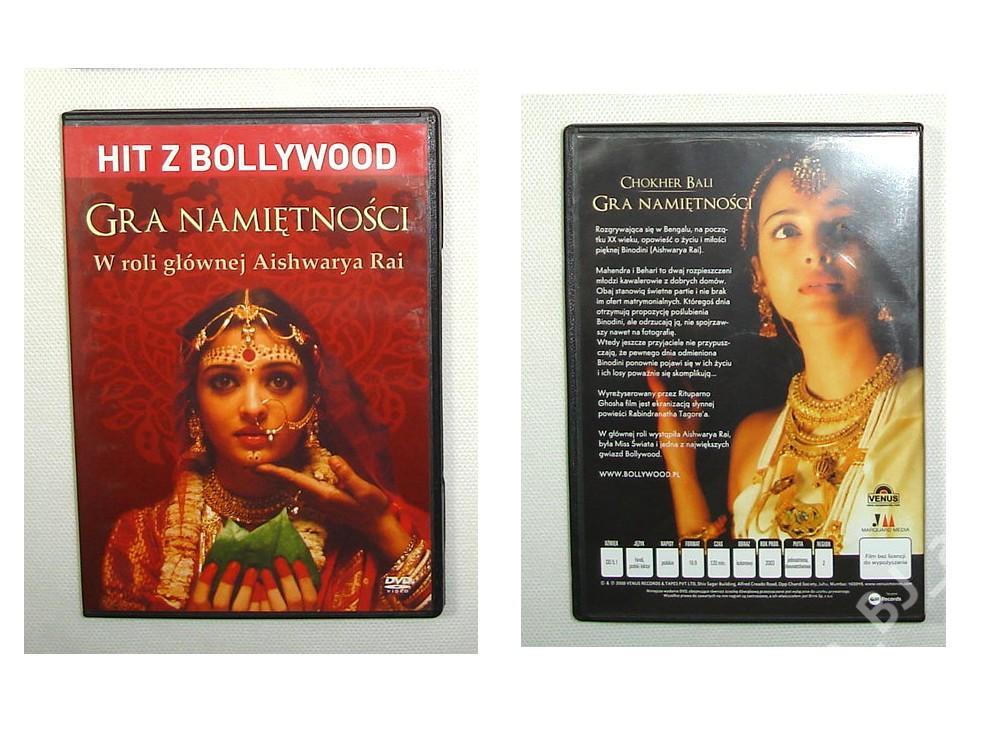 HIT BOLLYWOOD FILM DVD ****** GRA NAMIĘTNOŚCI