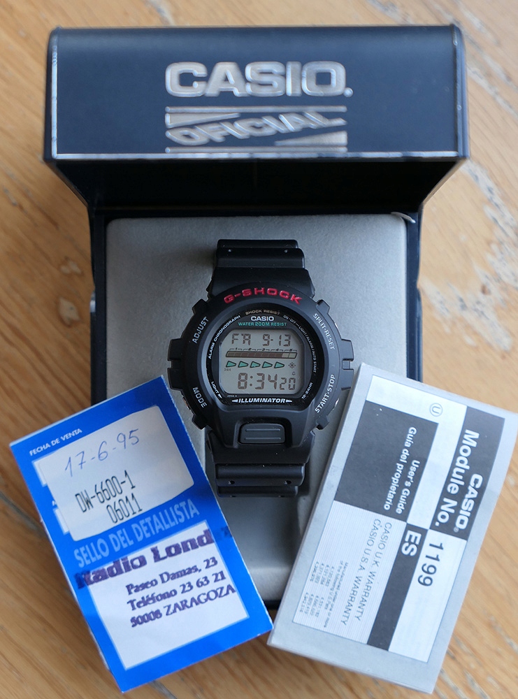 g shock dw 6600 price