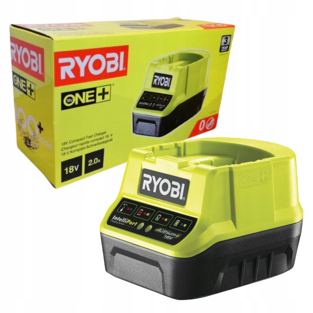 Ładowarka do akumulatora 18 V Ryobi ONE+ RC18120
