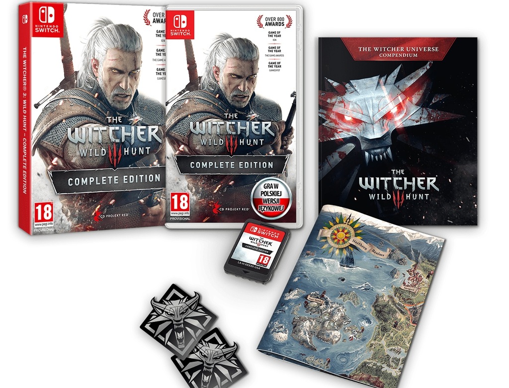 Купить The Witcher 3 WILD HUNT Complete Edition PL NS Switch: отзывы, фото, характеристики в интерне-магазине Aredi.ru