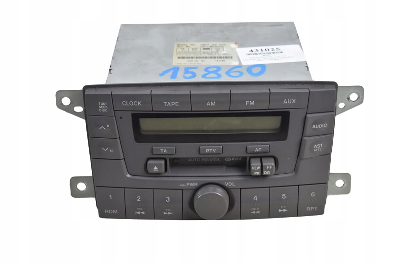 RADIO KASETY KASETOWE RDS AUX MAZDA PREMACY 1 I
