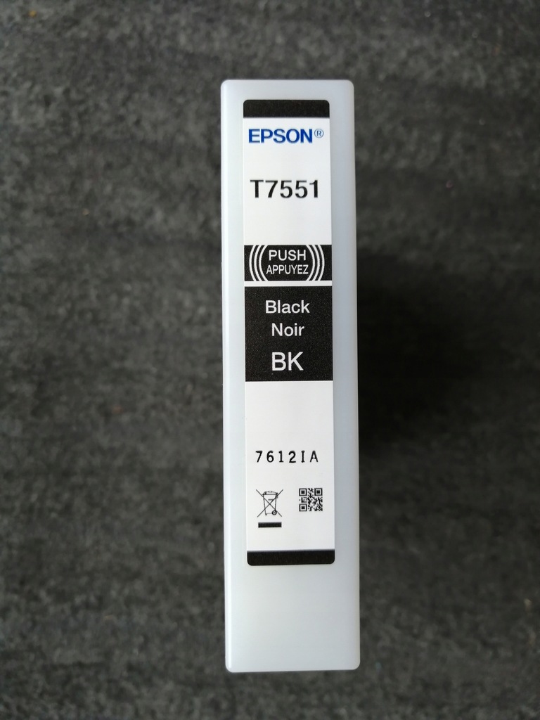 Купить Epson T7551 черный XL WF8090 WF8590 картридж ПУСТОЙ: отзывы, фото, характеристики в интерне-магазине Aredi.ru