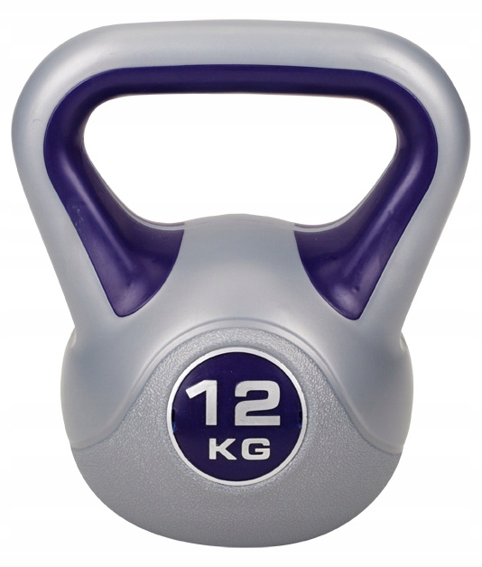 Odważnik kettlebell winylowy giria 12 kg