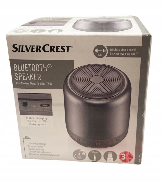 SILVERCREST GŁOŚNIK BLUETOOTH SBL TW6 A2 12033252089 oficjalne