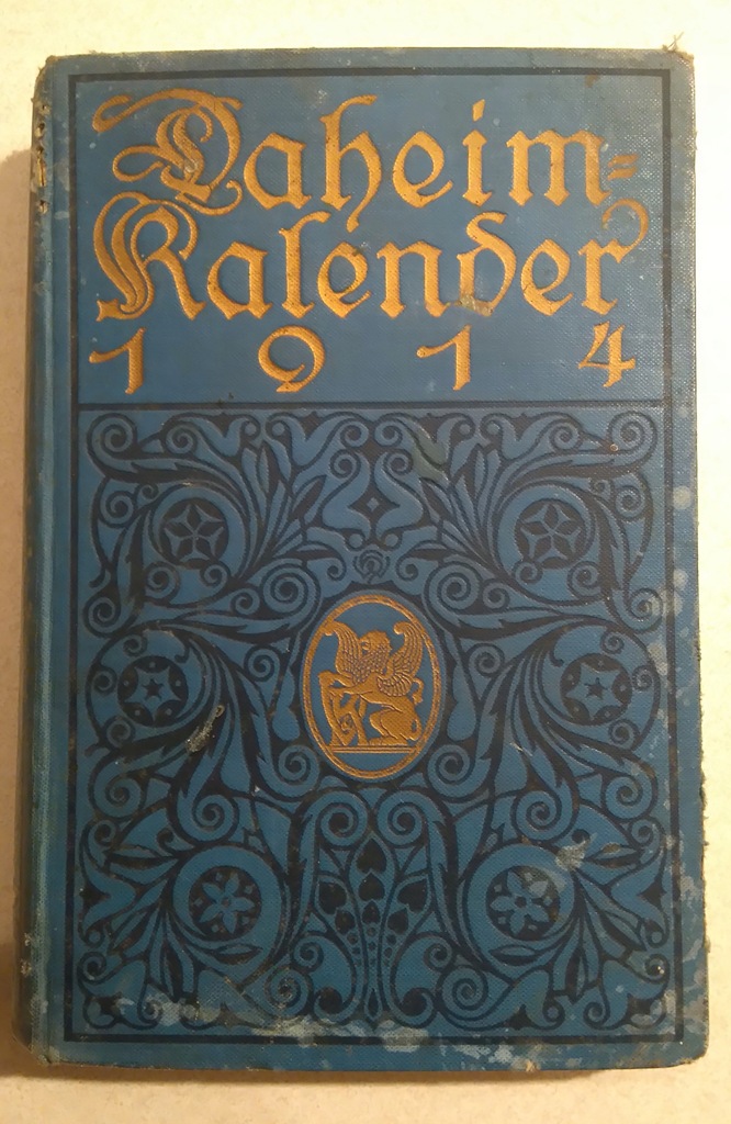 Daheim Kalender 1914, kalendarz domowy