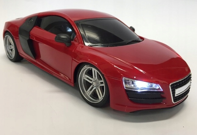 SAMOCHÓD ZDALNIE STEROWANY ŚWIATŁA LED AUDI R8