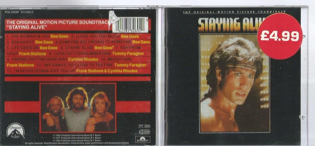 Płyta CD Staying Alive (The Original Motion Picture Soundtrack) Bee Gees 19
