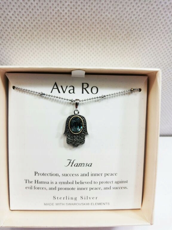 Ava ro cheap hamsa necklace