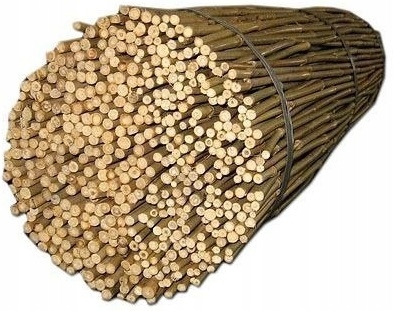 Tyczka bambusowa 90cm 100szt BAMBUS PODPORA MOCNA