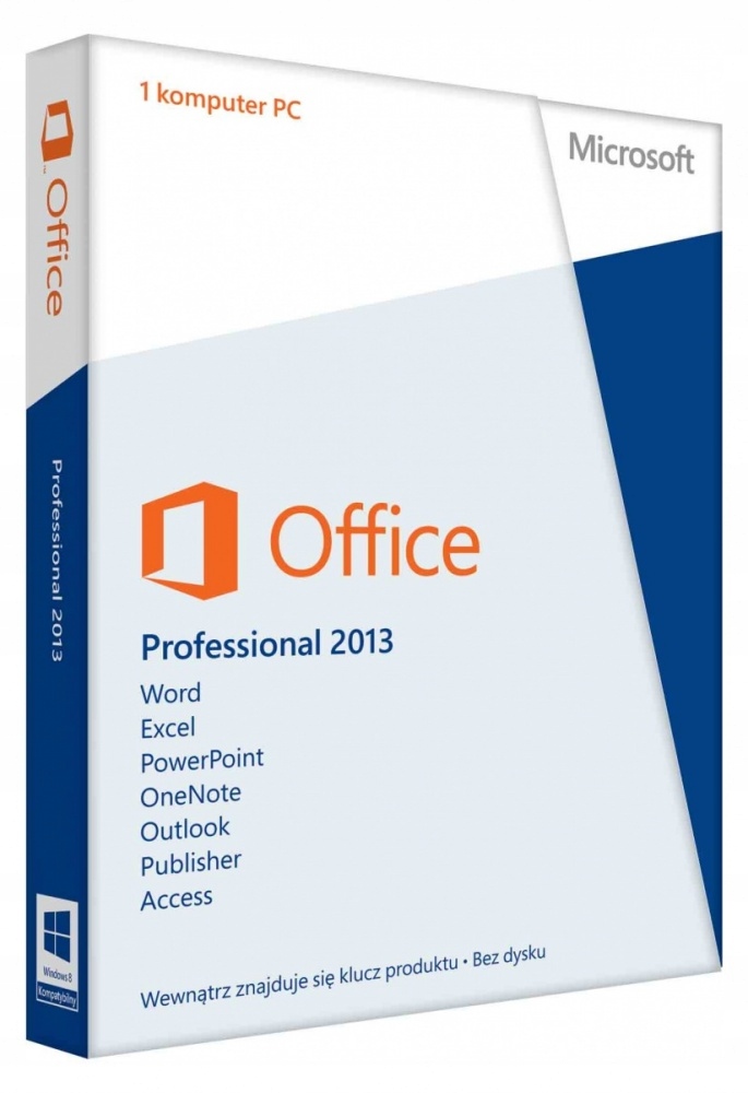 MS Office 2013 PL Professional 32/64 bit 269-16280