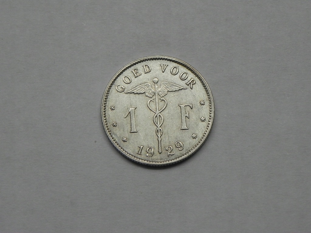 50956/ 1 FRANC 1929 BELGIA
