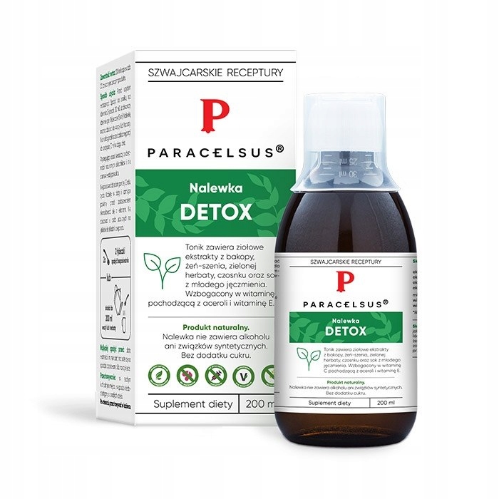 Nalewka Paracelsus - Detox (200 ml)
