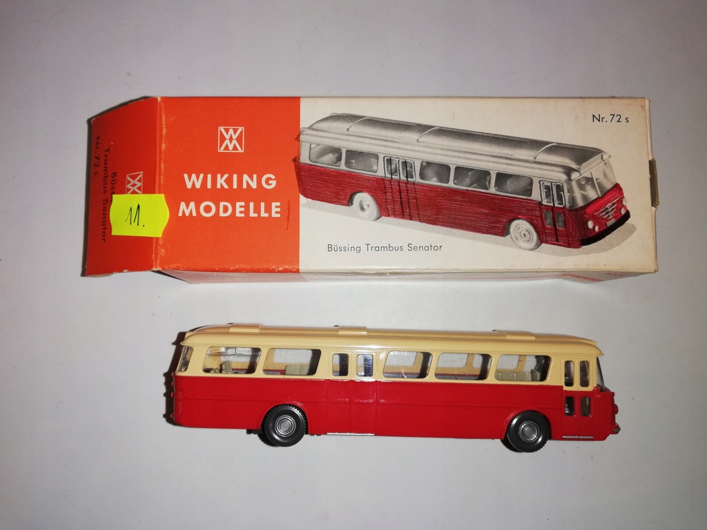 Bussing Trambus Wiking lata 60/70 skala 1:87