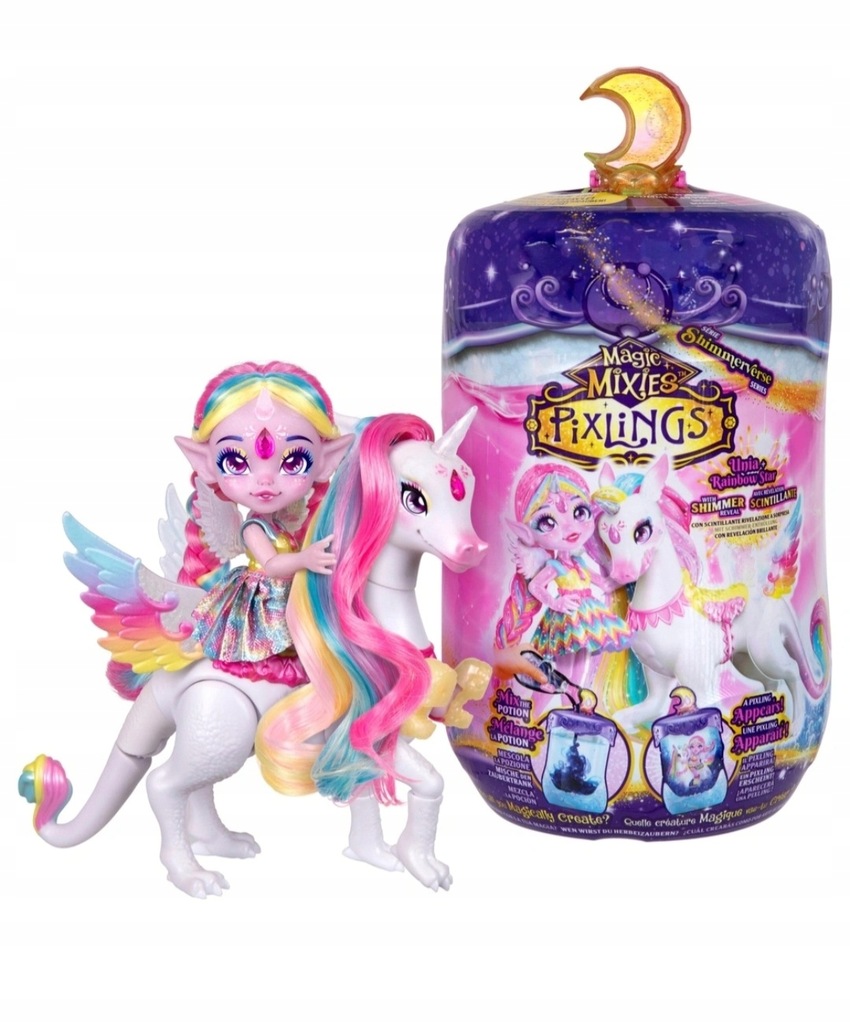 MAGIC MIXIES PIXLINGS LALKA UNIA Z JEDNOROŻCEM