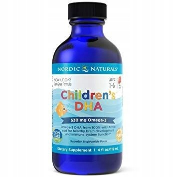 Nordic Naturals Children's DHA dla dzieci o smaku