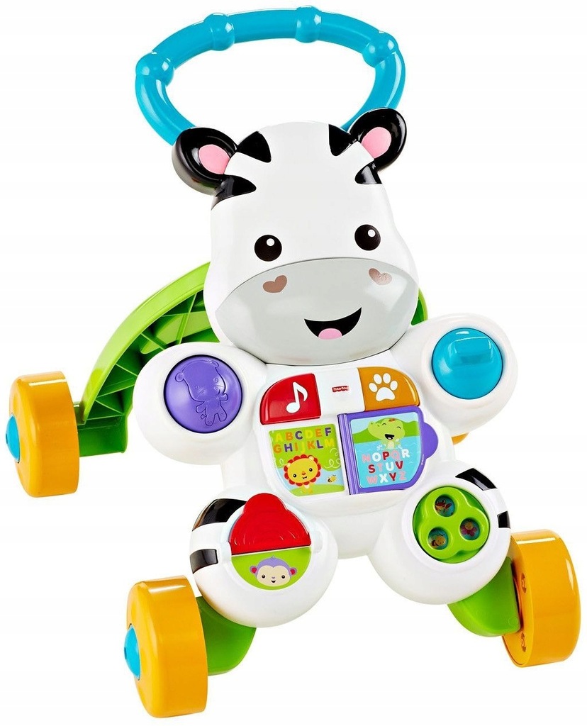 W1379 FISHER PRICE CHODZIK PCHACZ ZEBRA DPL53