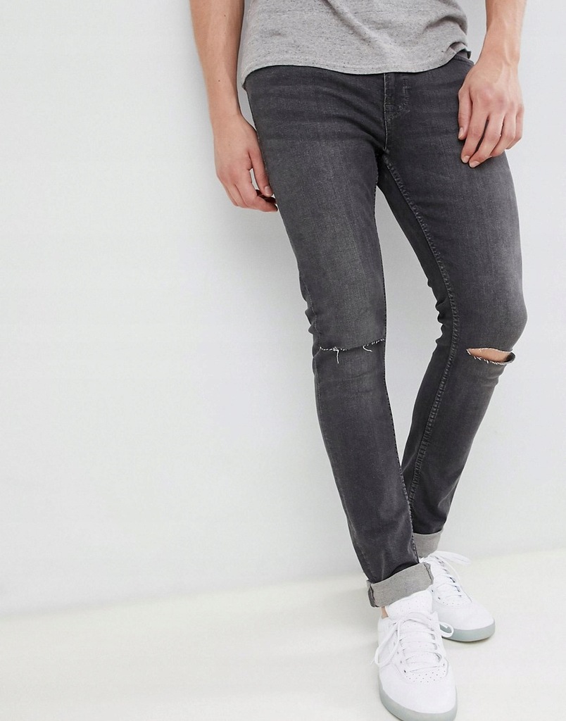 AF-1-13-3 JACK&JONES SPODNIE JEANS 34/30