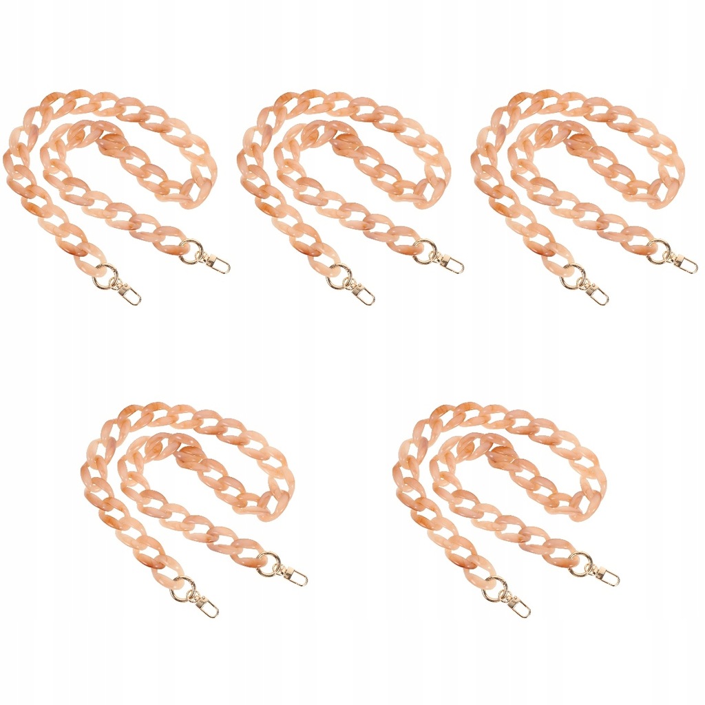 Bag Making Strap Resin Chain Handbag 5 Pack