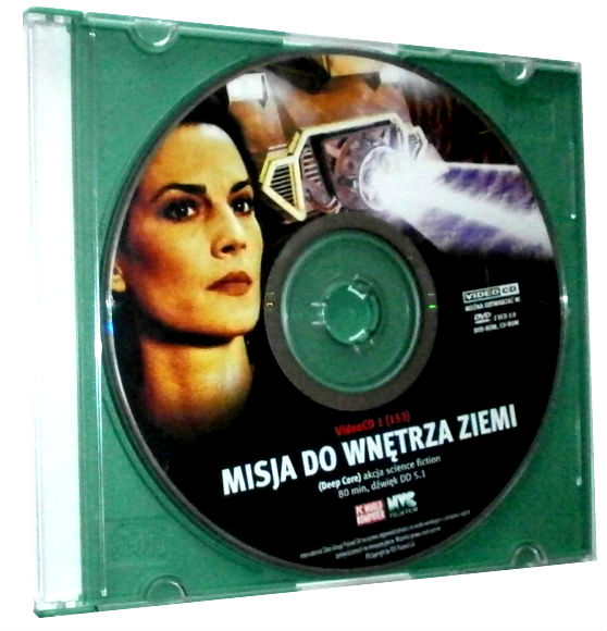 MISJA DO WNĘTRZA ZIEMI - film na płycie CD