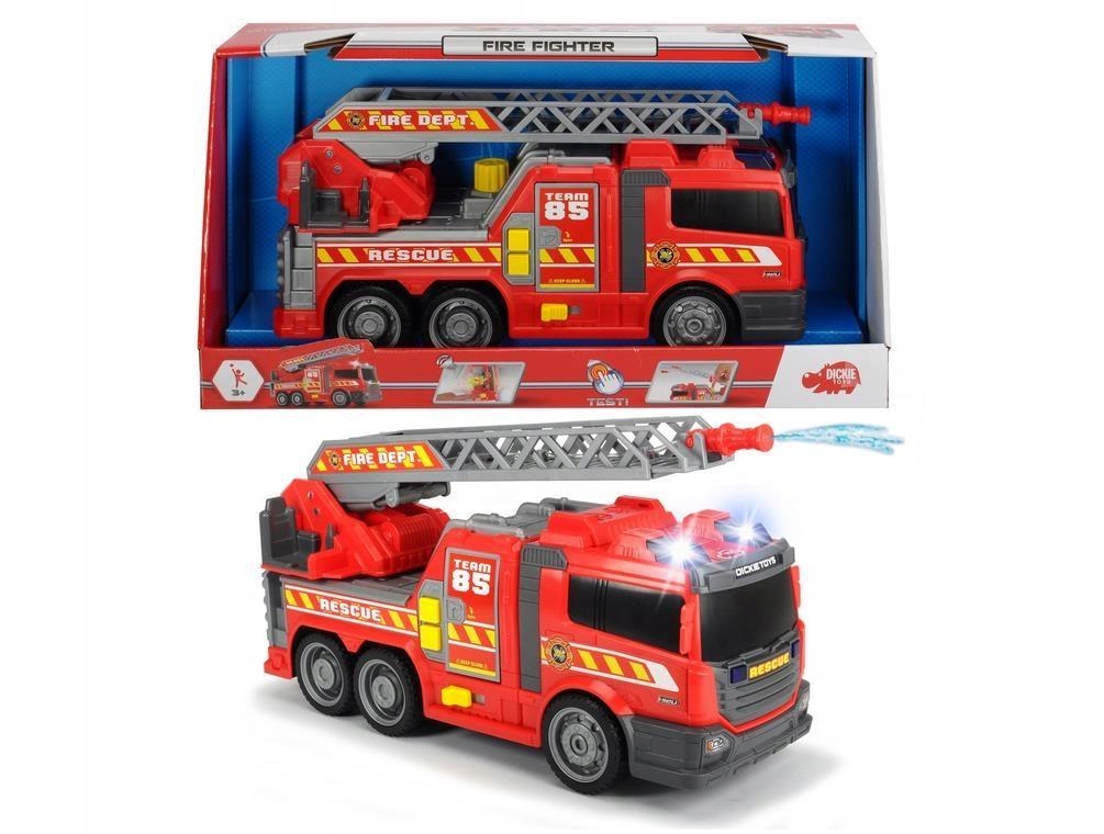 ACTION SERIES STRAŻ FIRE FIGHTER, DICKIE TOYS