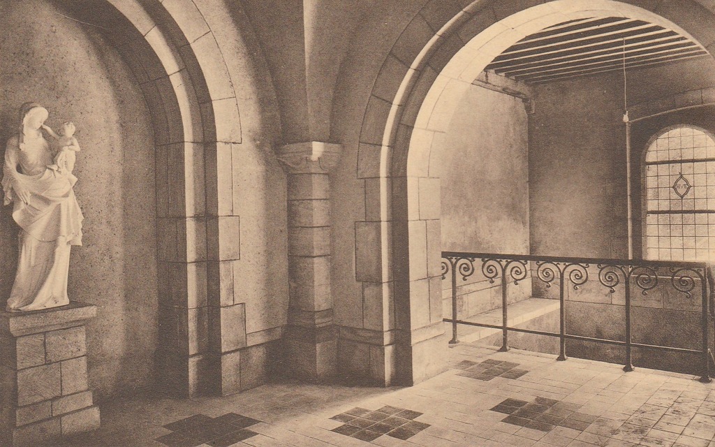 1776.Luksemburg,Wnętrze Klasztoru,Przedwojenna Pocztówka