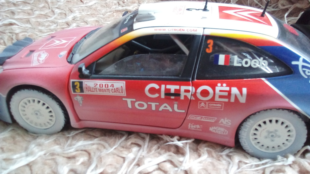 Model auta Citroen Xsara WRC 1:18