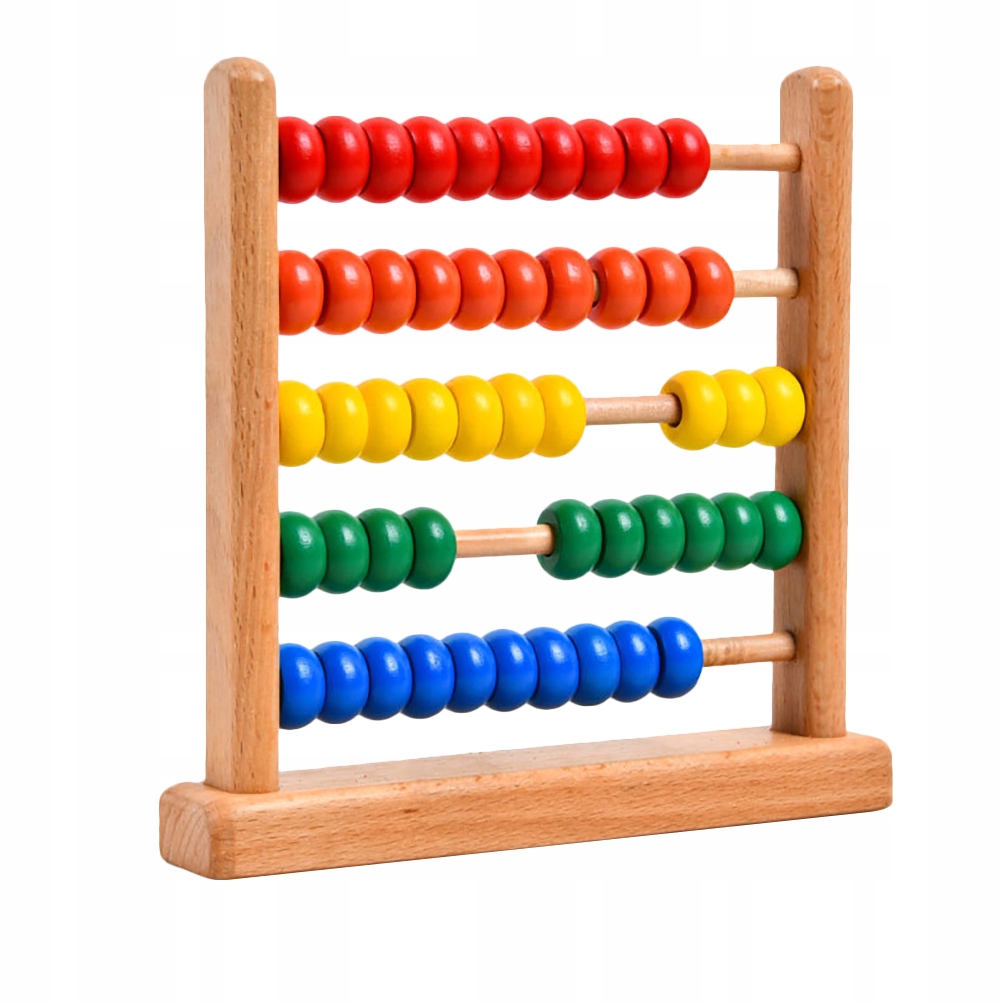 Math Game Toy Preschool Abacus Stand Educational
