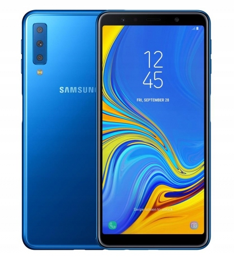 SAMSUNG GALAXY A7 2018 A750 4/128GB BLUE DUAL SIM