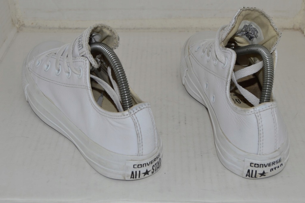 Białe Trampki Converse ALL STAR CT OX 36.5 skóra