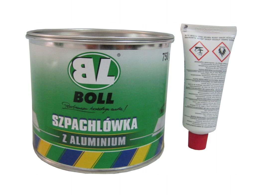 BOLL SZPACHLÓWKA ALUMINIOWA 750G + UTWARDZACZ