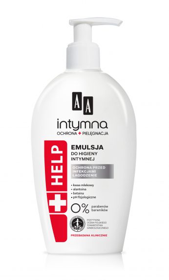 AA INTYMNA HELP PŁYN DO HIGIENY INTYMNEJ 300 ML