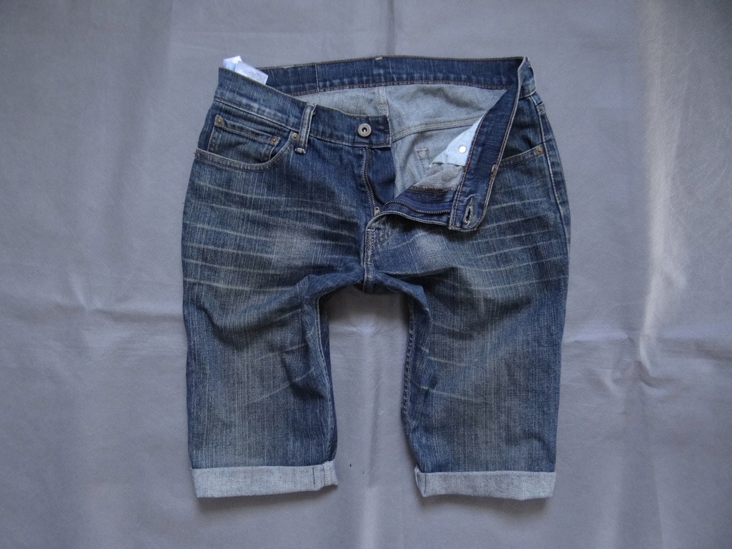 Spodenki Levis 514 W30 M/L pas:82 cm bermudy