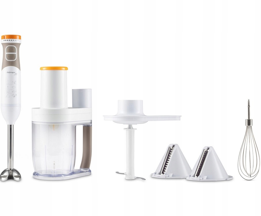 Blender ręczny zestaw spiralizer siekacz Delimano