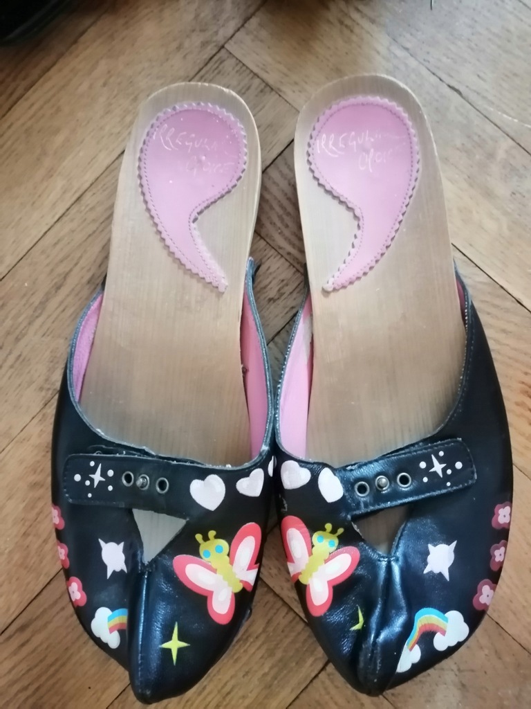 Irregular choice drewniaki firmowe r 40